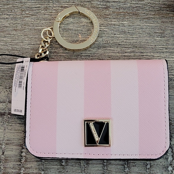 NWT! VICTORIA' SECRET FOLDABLE CREDIT CARD HOLDER - Picture 9 of 12